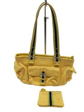 The SAK vintage Belinda bag purse Yellow with Coin pouch